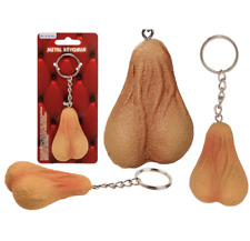 Testicles balls keyring for sale  Shipping to Ireland