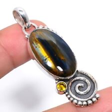 Natural Marra Mamba Jasper Jewelry 925 Sterling Silver Pendant For Women 2.54" for sale  Shipping to South Africa