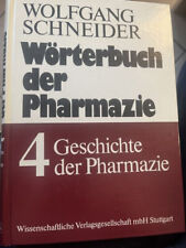 Schneider wörterbuch pharmazi gebraucht kaufen  Hemer