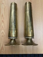 Pair brass trench for sale  PAIGNTON