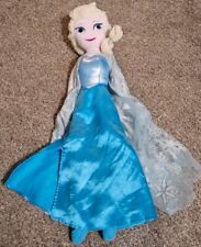 "Muñeca de peluche Disney Frozen Princesa Elsa solo juega juguete amoroso 14" segunda mano  Embacar hacia Argentina