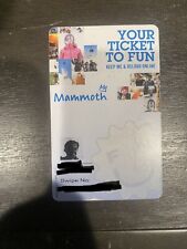 Day pass mammoth for sale  Anaheim