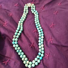 Collana necklace turquoise usato  Massa Di Somma