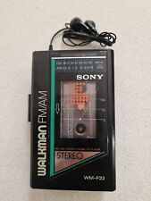 Sony f22 walkman for sale  DARTFORD