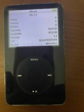MP3 player Apple iPod 1 TB clássico 6ª geração preto comprar usado  Enviando para Brazil