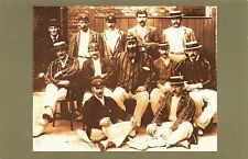 Nostalgia Tarjeta Postal 1896 Inglaterra Cricket Equipo W. G Grace Reproducción segunda mano  Embacar hacia Argentina