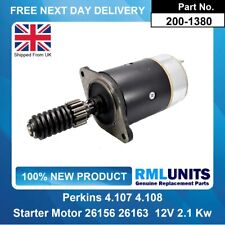 Starter motor perkins for sale  HARLOW