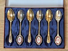 Decorative tea spoons for sale  YEOVIL