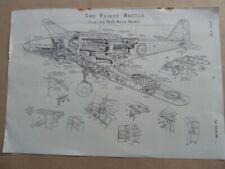 Cutaway aircraft drawing for sale  RENFREW