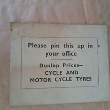 Dunlop cycle motor for sale  UK