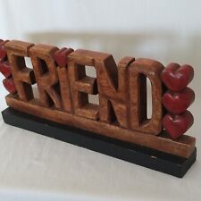 Friend hand carved for sale  COVENTRY
