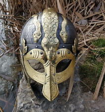 Usado, Capacete Viking, Cobra Dragão, Capacete de Cavaleiro, Capacete Nórdico, Medieval, LARP comprar usado  Enviando para Brazil