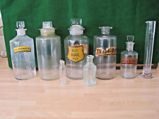 Apothecary chemists jars for sale  STONE