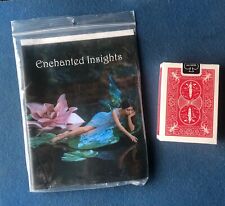 Magic Trick Enchanted Insights Mind Reading Effect; Sealed, Marked Bicycle Deck, used for sale  Shipping to South Africa