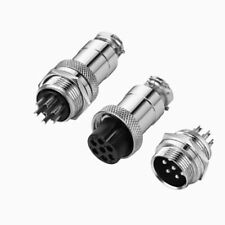 Conector de aviação GX12/16 plugue soquete 2 pinos-10 pinos macho e fêmea + tampa 1/5/10 peças comprar usado  Enviando para Brazil