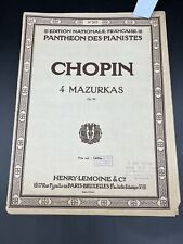 Ancienne partition chopin d'occasion  Airvault