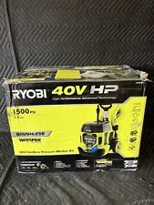 RYOBI 40V HP Brushless Pressure Washer 1500 PSI 1.2 GPM Cold Water Kit(used), used for sale  Shipping to South Africa