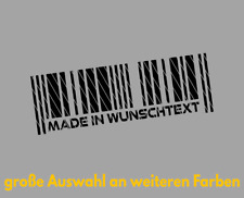 Made wunschtext barcode gebraucht kaufen  Stein