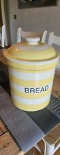 Yellow bread crock for sale  BRECON