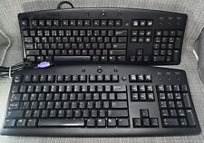 Teclado vintage inglés Dell PS/2 RT7D00 P/N 025PGG 125665-001 REV. Lote B de 2 segunda mano  Embacar hacia Argentina