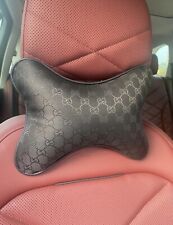 2x BLACK Car Headrest Neck Support Pillow Pair Comfortable Styling UK STOCK for sale  Shipping to South Africa