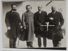 1921 Physicist Scientist Albert Einstein Ben-Zion Mossinsohn in US Photos #3 (3 for sale  Shipping to South Africa