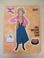 Vintage original 1970s 'Juliet' Doll Dressing Story Book - Brown Watson Ltd for sale  Shipping to South Africa