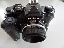 Usado, Nikon FM 35mm SLR camera + Nikkor AI 50mm 1.8 + Motor Winder in Excellent Cond. segunda mano  Embacar hacia Argentina