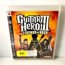 Guitar Hero III: Legends Of Rock + Manual - PS3 - Testado e funcionando - Postagem gratuita comprar usado  Enviando para Brazil