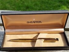gold electroplated sheaffer for sale  CHELTENHAM