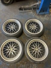 BBS LM REP ALLOY WHEELS & TYRES SET 19x9.5j  / 5x100 Et35 for sale  Shipping to South Africa