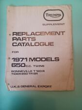 Triumph motorcycles replacemen for sale  CREDITON