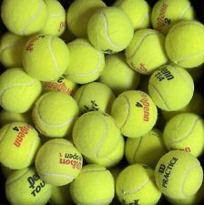 100 Grade A Used Tennis Balls (Indoor Courts Only) FREE SHIPPING! for sale  Shipping to South Africa