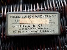 Vintage leatherwork press for sale  CANTERBURY