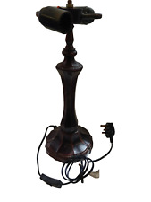 Amora Tiffany Style Lamp Stand Home Décor Vintage Working Brown , used for sale  Shipping to South Africa