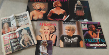Madonna books poster for sale  UK