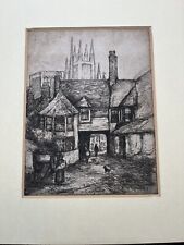 Original etching. poulter. for sale  STAMFORD