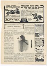 1912 appleton mfg. for sale  Bowling Green