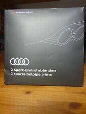 Audi sport endrohrblenden gebraucht kaufen  Mering