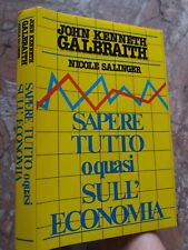 John kenneth galbraith usato  Roma