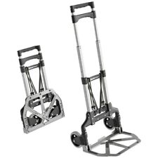 Foldable Hand Cart Smooth-Running Wheels w/ Cords Aluminium Grey ATHLON TOOLS for sale  Shipping to South Africa