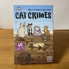 Jogo de tabuleiro Cat Crimes da Think Fun Family Fun jogo de lógica completo ✅, usado comprar usado  Enviando para Brazil