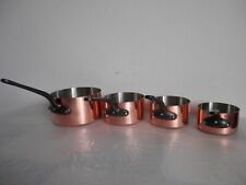 Copper pans saucepans d'occasion  France