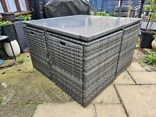 Grey garden rattan for sale  HARLOW