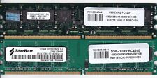 2GB 2x1GB PC2-4200 KBYTE #761133840641 1GB-DDR2 PC4200 DDR2-533 Desktop Ram Kit, used for sale  Shipping to South Africa