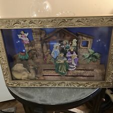 Musical animated nativity for sale  Goshen