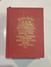 bradshaws continental railway guide, used for sale  LONDON