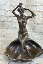Used, Fonte Érotique Œuvre Bronze Sculpture Figurine Statue 'Lost' Cire Méthode for sale  Shipping to Canada