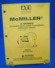 hydraulic auger mcmillen for sale  Shelbyville