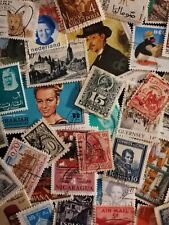 1000 sellos postales del mundo.  500 sellos postales mundiales seleccionados al azar. segunda mano  Embacar hacia Argentina